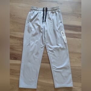 Reebok Light Gray Joggers with Black Drawstring